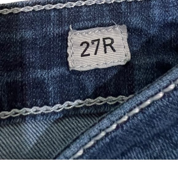 BKE  Buckle Harper Thick Stitch Skinny Denim Jeans Stretch 27R x 31 1/2” - Picture 5 of 9